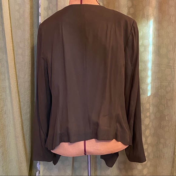 H&M draped open front blazer worn once - Picture 2 of 10